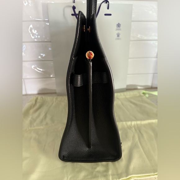 Burberry Black Leather Tote Bag - Picture 5 of 8